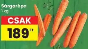 Interspar Sárgarépa ajánlat