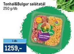 Metro Tonhal&Bulgur salátatál ajánlat