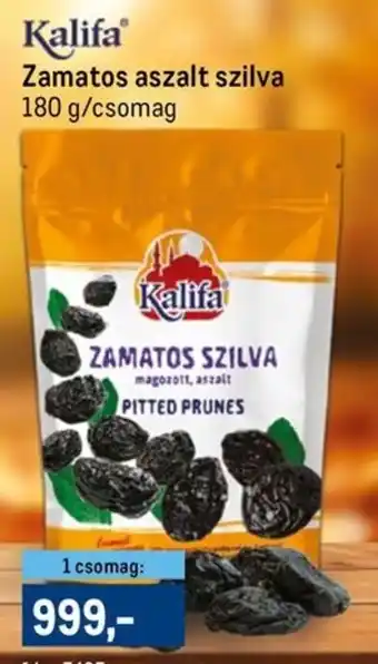 Metro Kalifa Zamatos aszalt szilva ajánlat