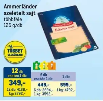 Metro Ammerländer szeletelt sajt ajánlat