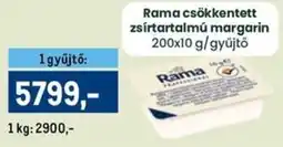 Metro Rama csökkentett zsírtartalmú margarin ajánlat