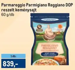 Metro Parmareggio Parmigiano Reggiano DOP reszelt keménysajt ajánlat