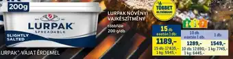 Metro Lurpak növényi vajkészítmény ajánlat