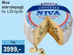 Metro Niva márványsajt ajánlat