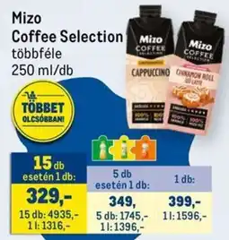 Metro Mizo Coffee Selection ajánlat