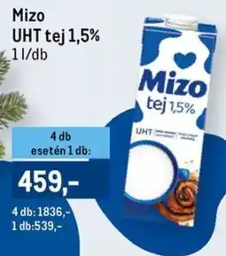 Metro Mizo UHT tej 1,5% ajánlat