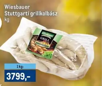 Metro Wiesbauer Stuttgarti grillkolbász ajánlat