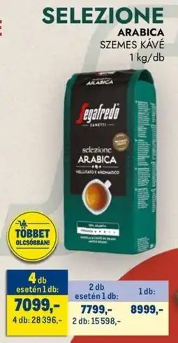 Metro Selezione arabica szemes kávé ajánlat