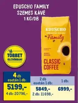 Metro Eduscho Family szemes kávé ajánlat