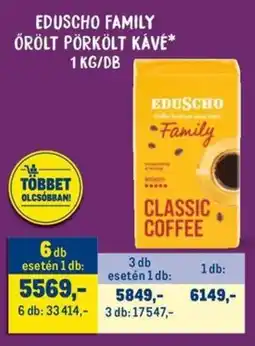 Metro Eduscho Family őrölt pörkölt kávé ajánlat