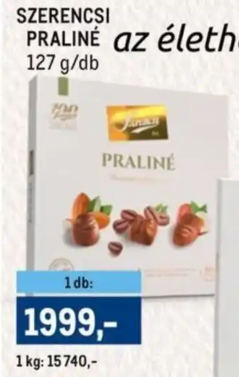 Metro Szerencsi praliné ajánlat