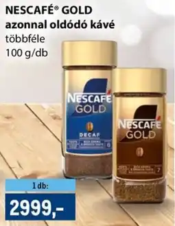 Metro NESCAFÉ GOLD azonnal oldódó kávé ajánlat