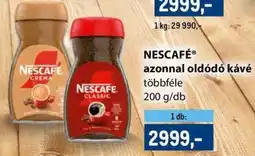 Metro NESCAFÉ azonnal oldódó kávé ajánlat