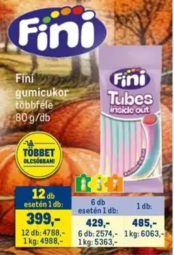 Metro Fini gumicukor ajánlat