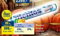 Metro Mentos drazsé ajánlat