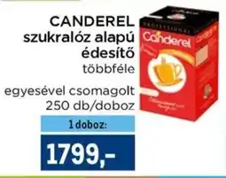 Metro CANDEREL szukralóz alapú édesítő ajánlat
