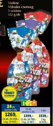 Metro Vadász Mikulás ajánlat