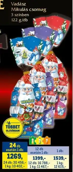 Metro Vadász Mikulás ajánlat