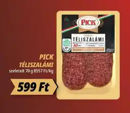 Príma PICK TÉLISZALÁMI ajánlat