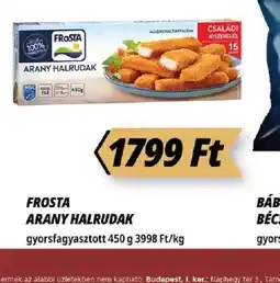 Príma FROSTA ARANY HALRÚDAK ajánlat