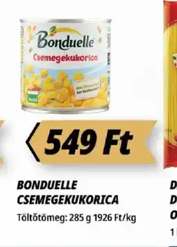 Príma BONDUELLE CSEMGEKUKORICA ajánlat
