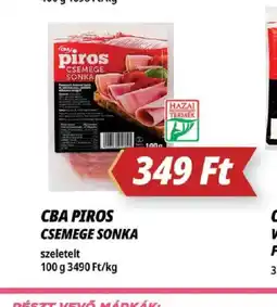 Príma CBA PIROS CSEMGE SONKA ajánlat