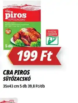 Príma CBA PIROS SÜTŐZACSK ajánlat