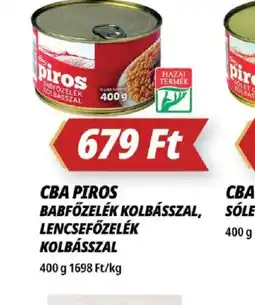 Príma CBA PIROS ajánlat