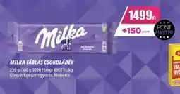 Príma MILKA TÁBLÁS CSOKOLÁDÉ ajánlat