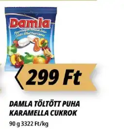 Príma DAMLA TÖLTÖTT PUHA KARAMELLA CUKROK ajánlat
