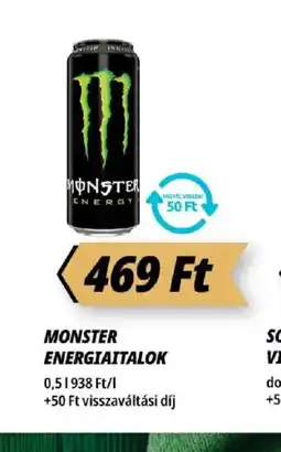 Príma MONSTER ENERGIAITALOK ajánlat