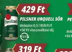Príma PILSNER URQUELL SÖR ajánlat