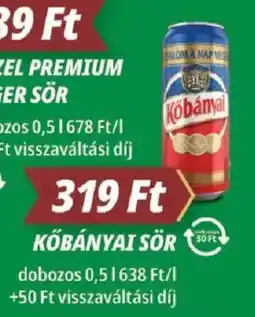 Príma KŐBÁNYAI SÖR ajánlat