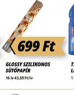 Príma GLOSSY SZILIKONOS SÜTŐPAPÍR ajánlat