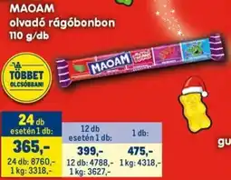 Metro MAOAM olvadó rágóbonbon ajánlat