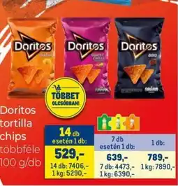 Metro Doritos tortilla chips ajánlat