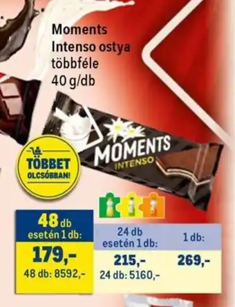 Metro Moments Intenso ostya ajánlat