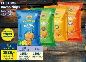 Metro EL SABOR nacho chips ajánlat