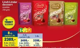 Metro Lindt Lindor desszert ajánlat