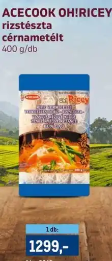 Metro ACECOOK OH!RICEY rizstészta cérnametélt ajánlat