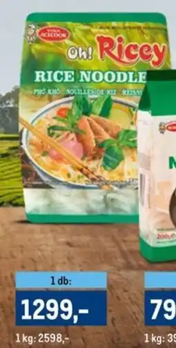 Metro ACECOOK OH!RICEY rizstészta szélesmetélt ajánlat