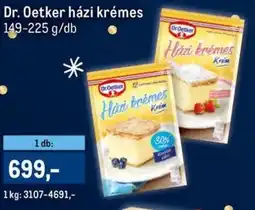 Metro Dr. Oetker házi krémes ajánlat