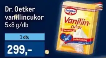 Metro Dr. Oetker vanillincukor ajánlat