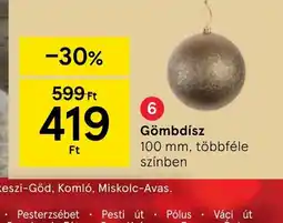 Tesco Gömbdísz ajánlat