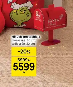 Tesco Mikulás postaládája ajánlat