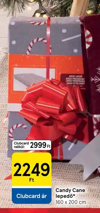 Tesco Candy Cane lepedő ajánlat