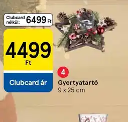 Tesco Gyertyatart ajánlat