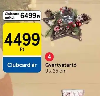 Tesco Gyertyatart ajánlat