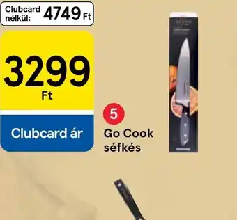 Tesco Go Cook séfkés ajánlat