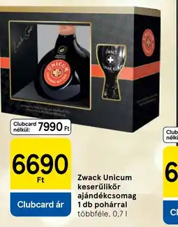 Tesco Zwack Unicum ajánlat